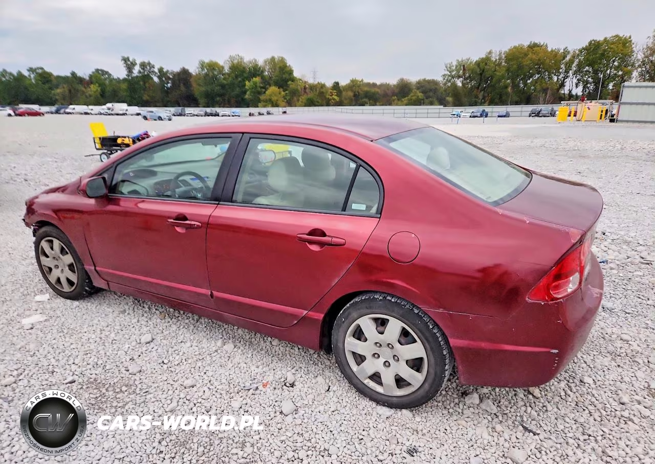 2008 Honda Civic Lx VIN:2HGFA16508H530851 - 2