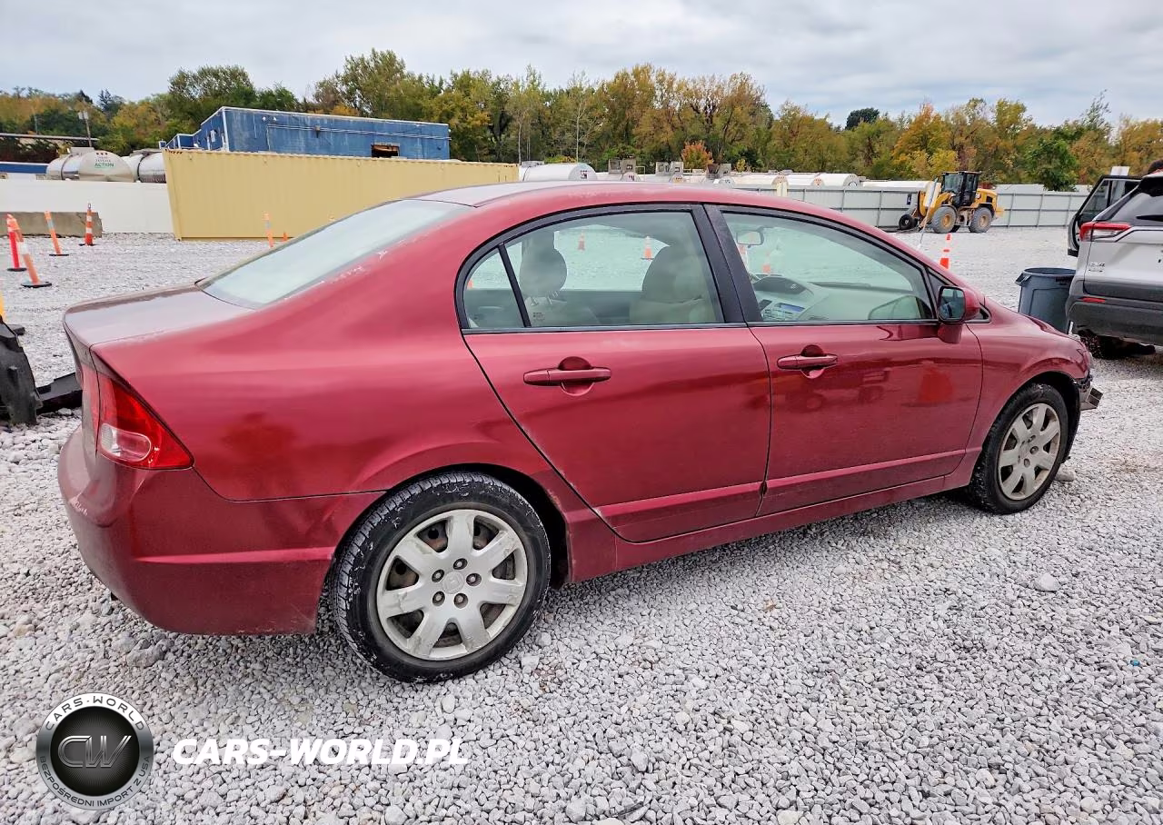 2008 Honda Civic Lx VIN:2HGFA16508H530851 - 3
