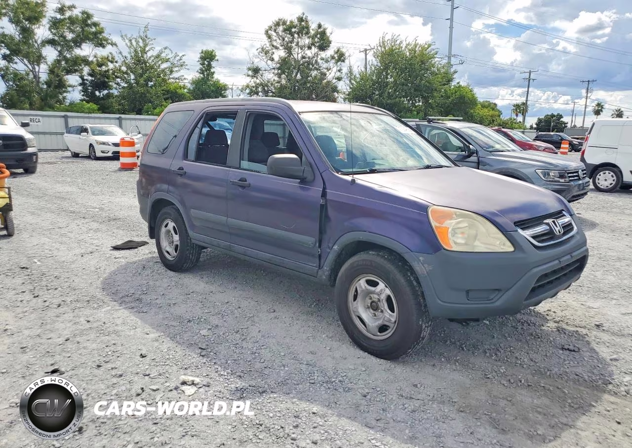 2003 Honda Cr-V Lx VIN:JHLRD68433C017628 - 4