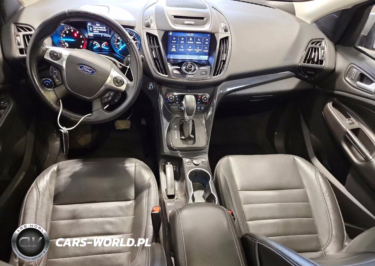2014 Ford Escape Titanium VIN:1FMCU0JX6EUC19571 - 8