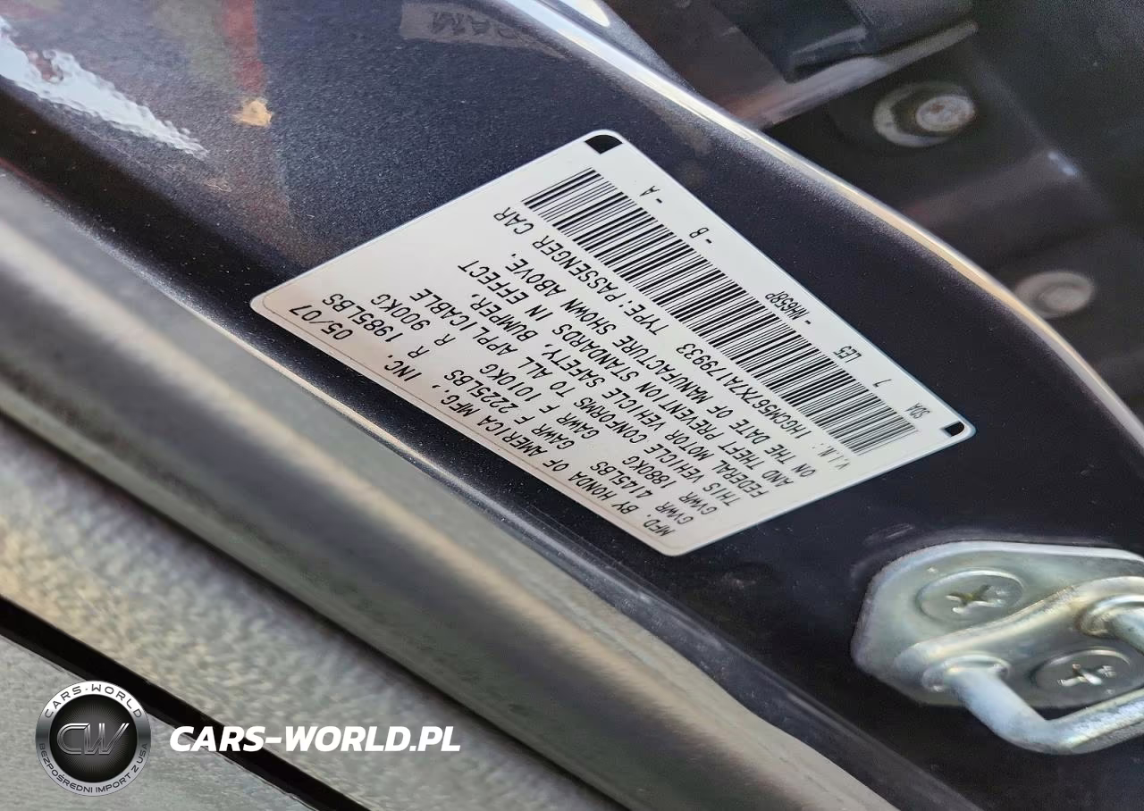 2007 Honda Accord Ex VIN:1HGCM567X7A179933 - 12