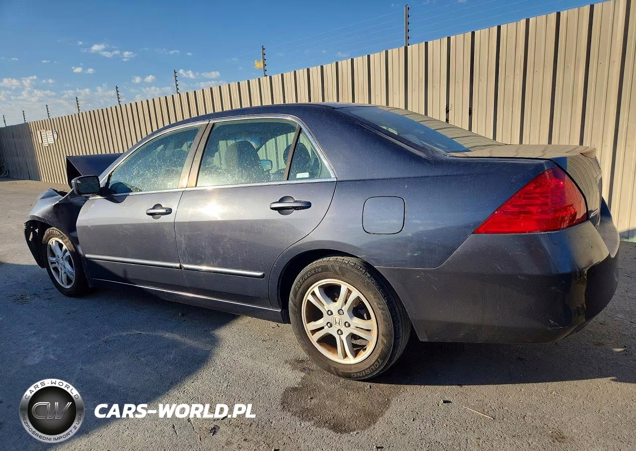 2007 Honda Accord Ex VIN:1HGCM567X7A179933 - 2