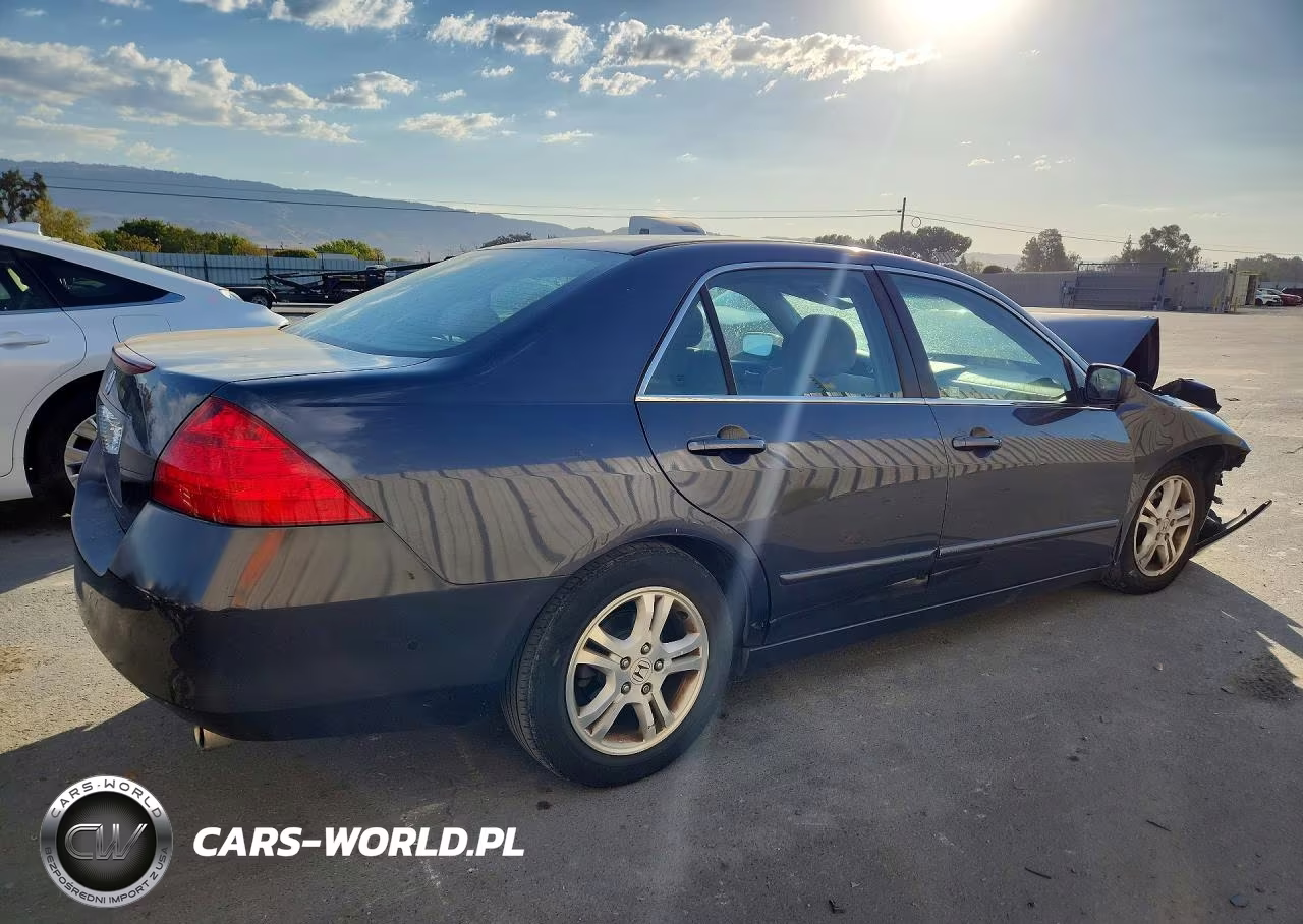 2007 Honda Accord Ex VIN:1HGCM567X7A179933 - 3