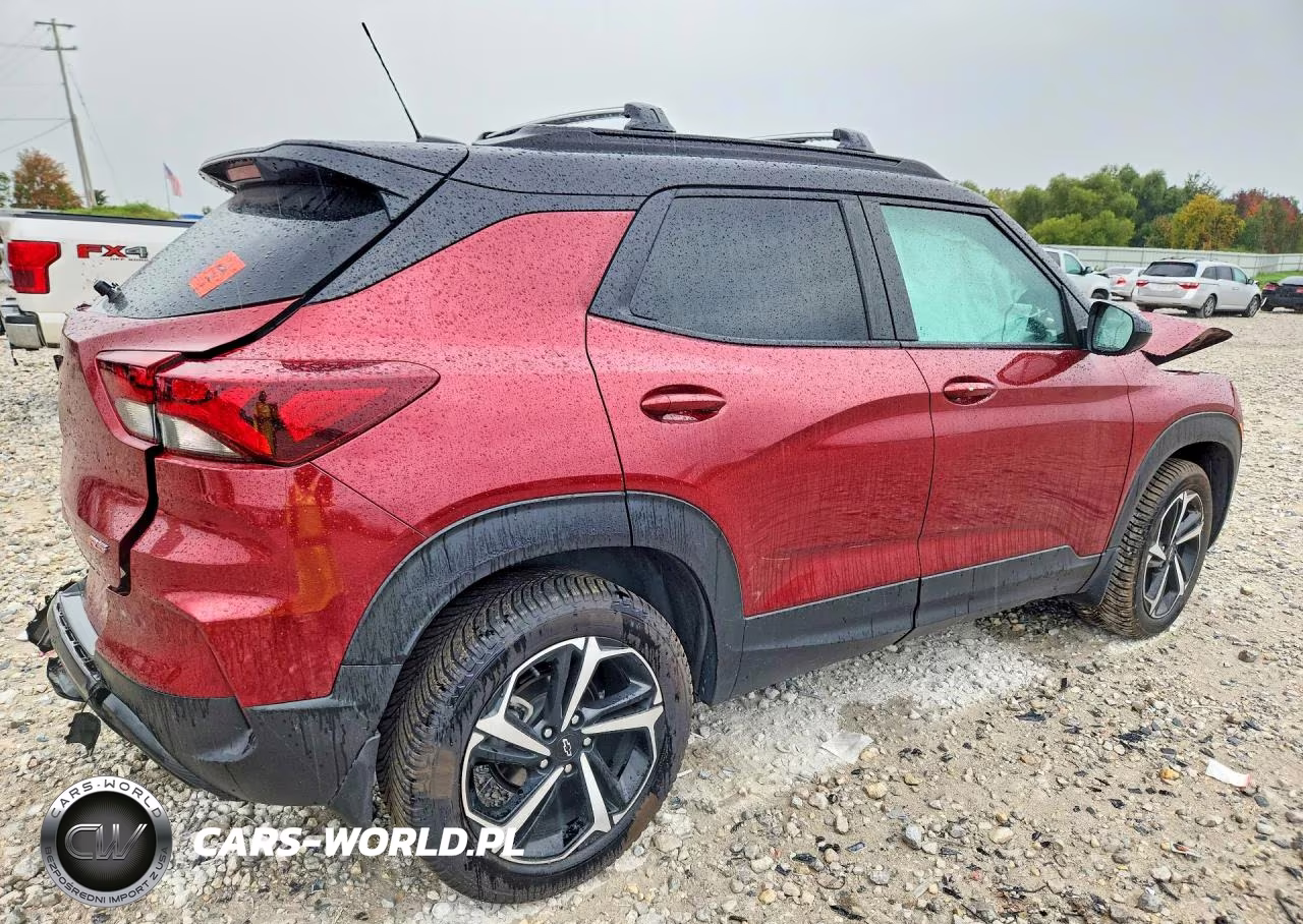 2022 Chevrolet Trailblazer Rs VIN:KL79MUSL4NB016513 - 3
