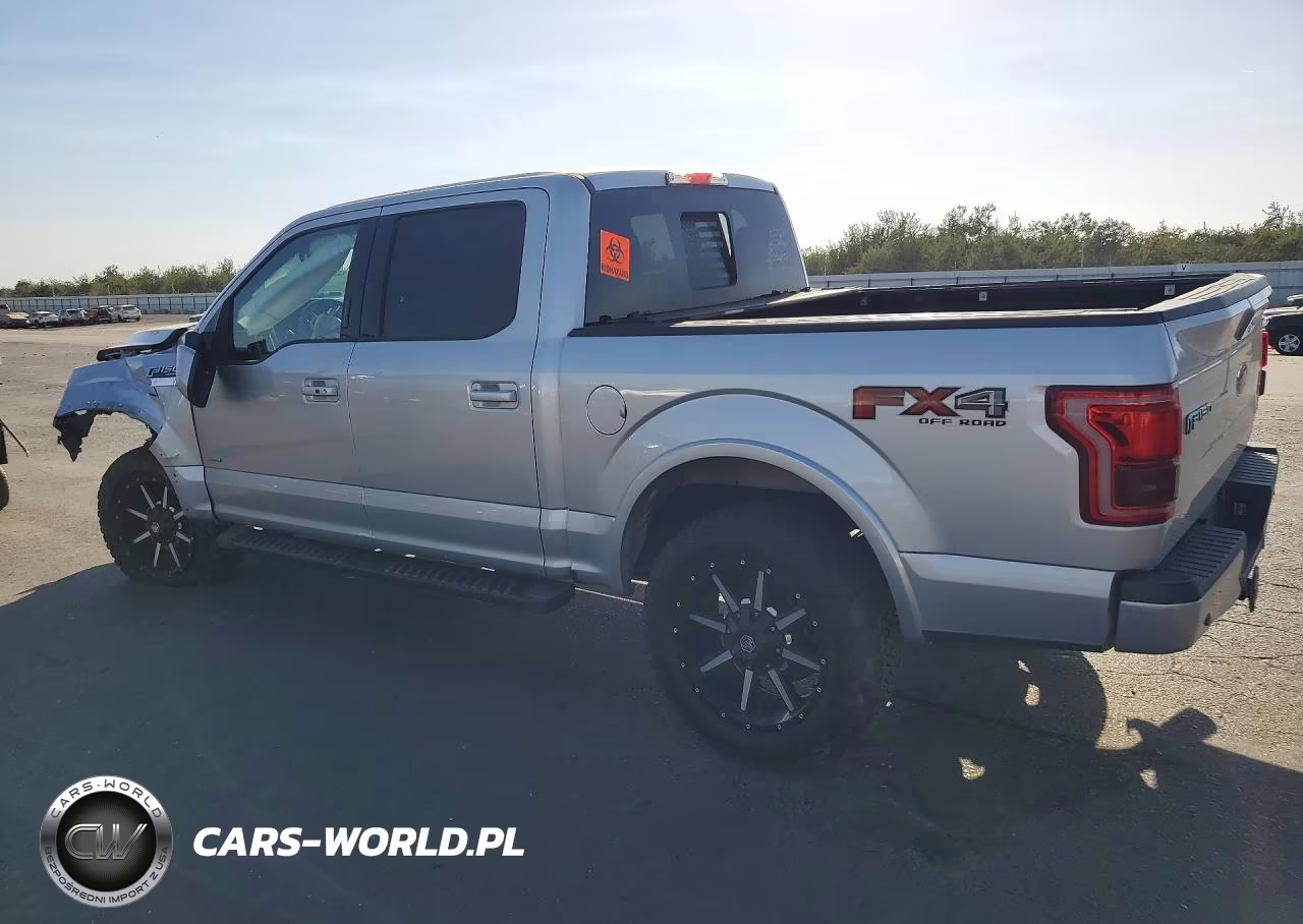 2015 Ford F150 Supercrew VIN:1FTEW1EG4FKD09919 - 2