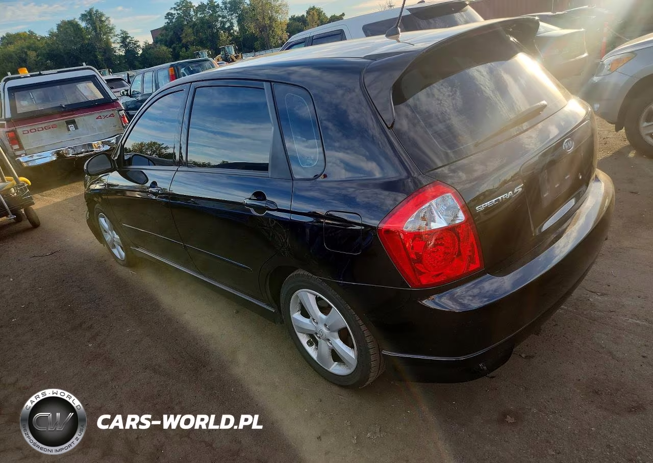 2006 Kia Spectra Spectra5 VIN:KNAFE162565342241 - 2