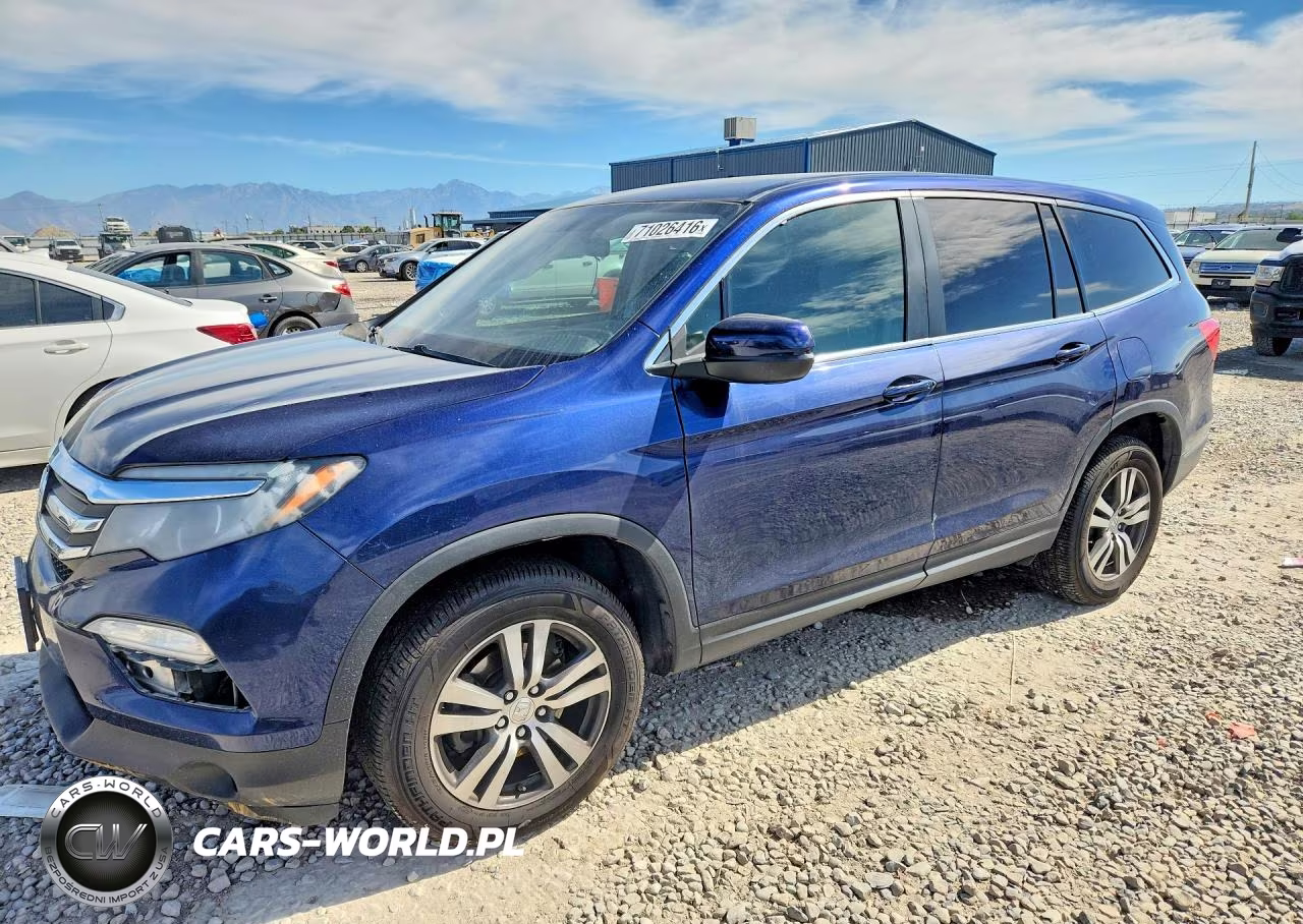 2018 Honda Pilot Ex VIN:5FNYF6H37JB067619 - 1