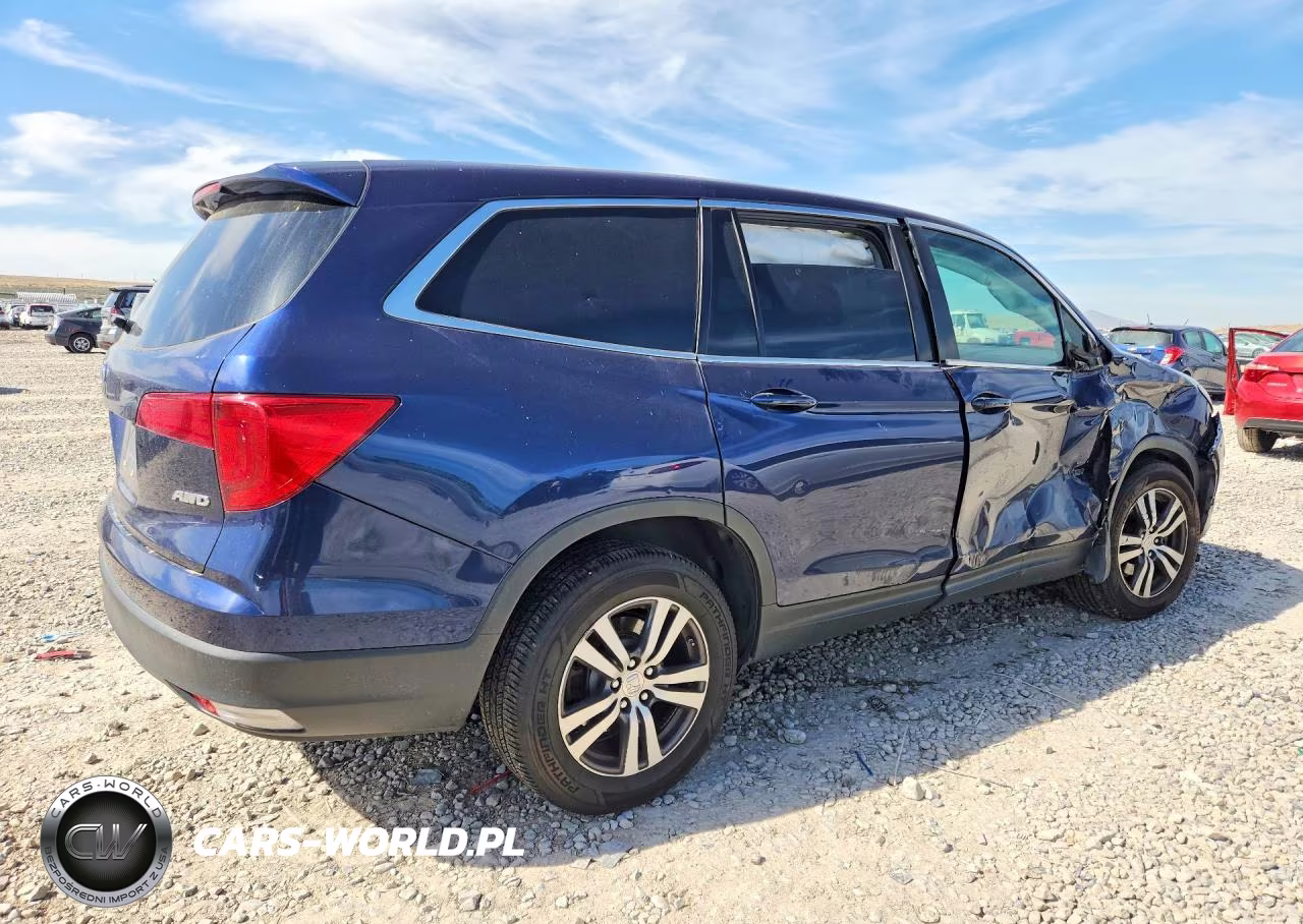 2018 Honda Pilot Ex VIN:5FNYF6H37JB067619 - 3