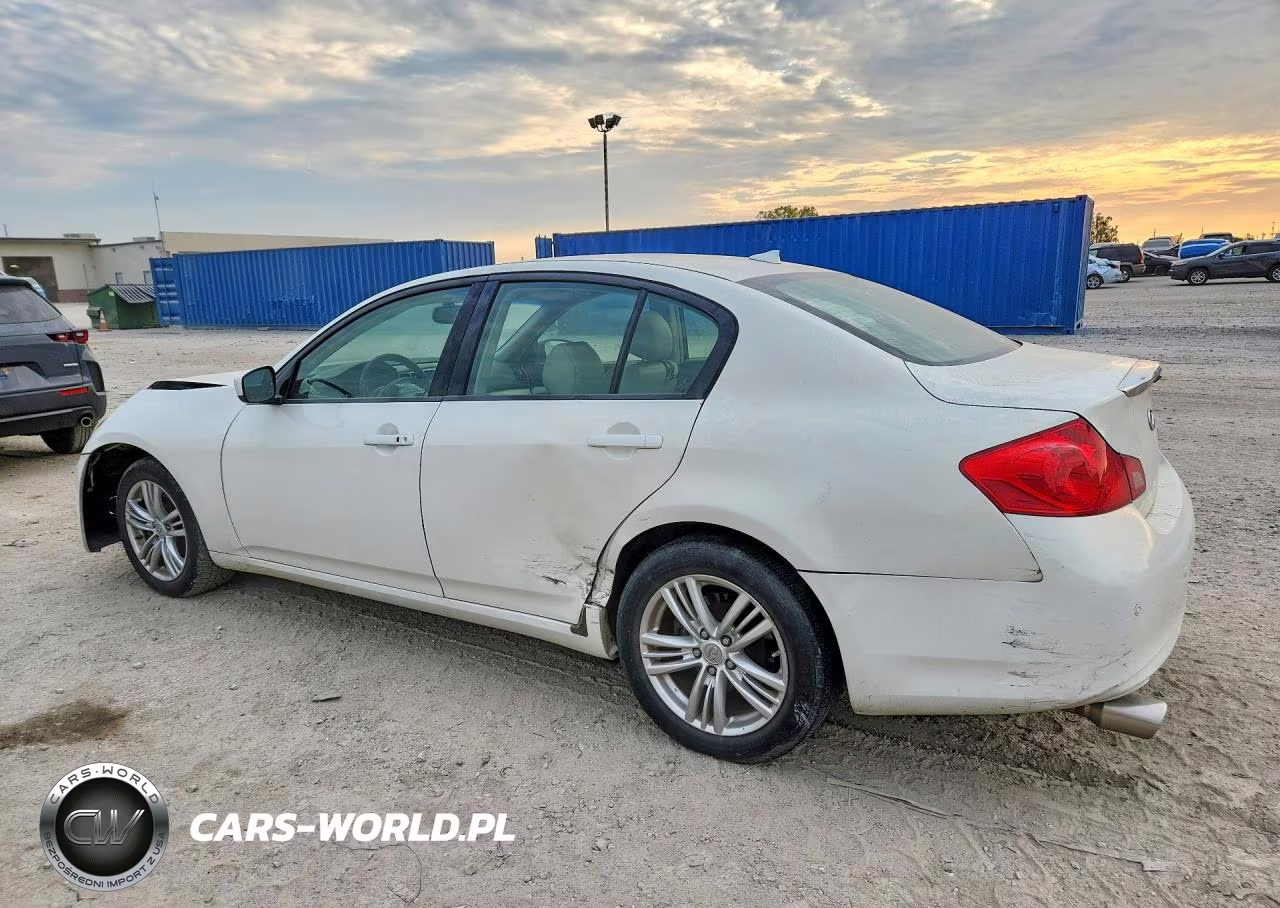 2012 Infiniti G37 Sedan X VIN:JN1CV6ARXCM673702 - 2