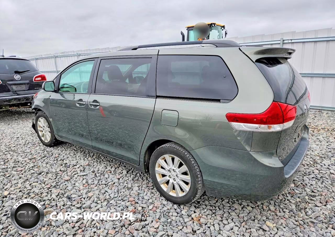 2012 Toyota Sienna Le VIN:5TDJK3DC1CS036530 - 2