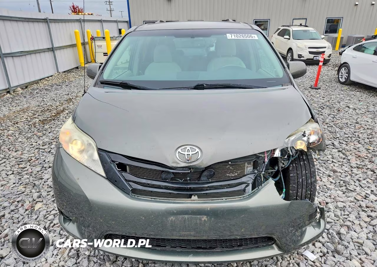 2012 Toyota Sienna Le VIN:5TDJK3DC1CS036530 - 5
