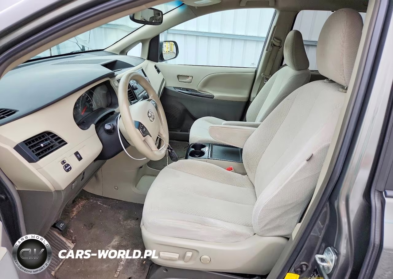 2012 Toyota Sienna Le VIN:5TDJK3DC1CS036530 - 7