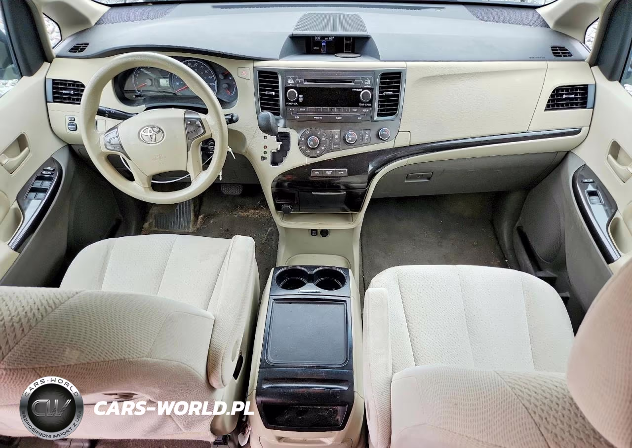 2012 Toyota Sienna Le VIN:5TDJK3DC1CS036530 - 8