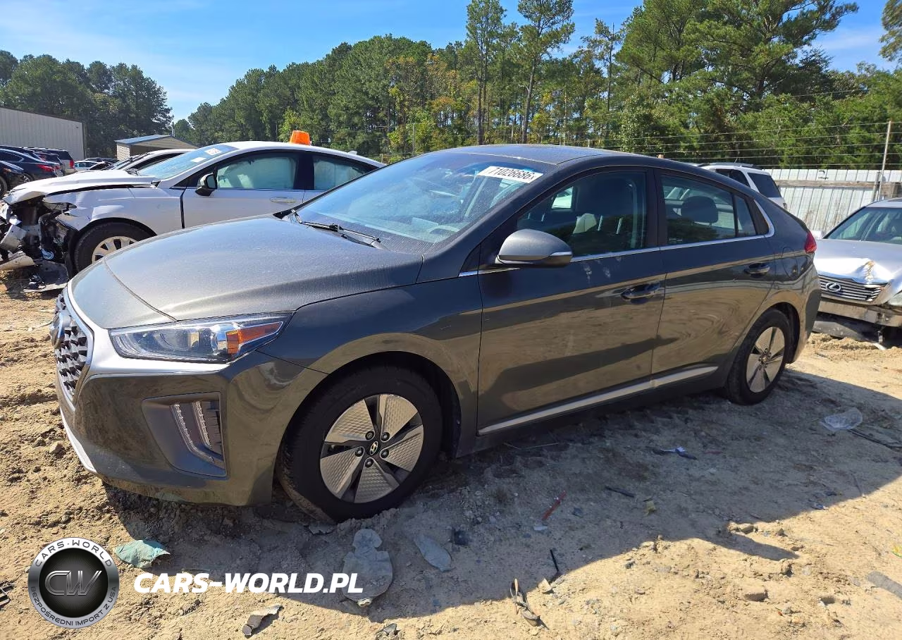 2022 Hyundai Ioniq Se VIN:KMHC75LCXNU268514 - 1