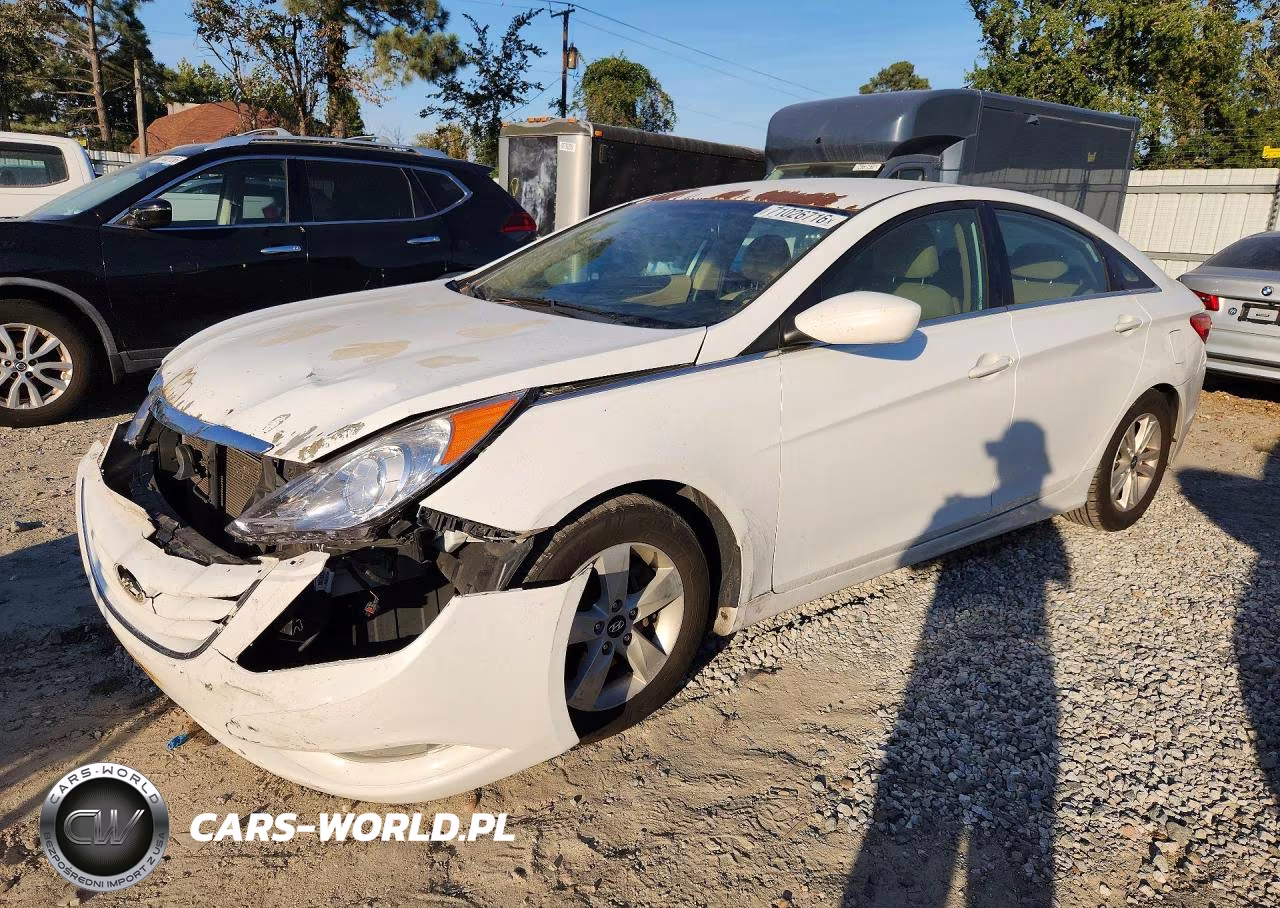 2013 Hyundai Sonata Gls VIN:5NPEB4AC5DH686156 - 1