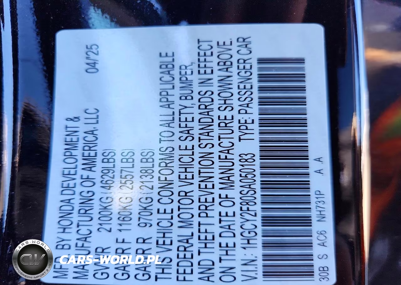 2025 Honda Accord Touring Hybrid VIN:1HGCY2F80SA050183 - 13
