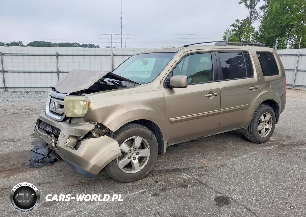 2010 Honda Pilot Exl VIN:5FNYF4H53AB007732 - 1