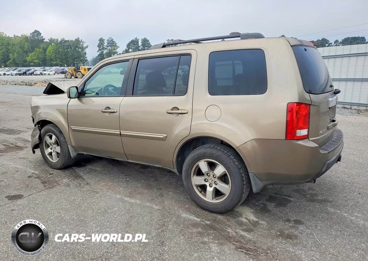 2010 Honda Pilot Exl VIN:5FNYF4H53AB007732 - 2