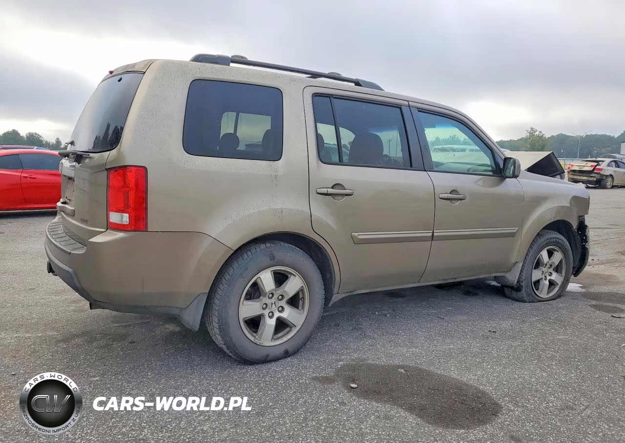2010 Honda Pilot Exl VIN:5FNYF4H53AB007732 - 3