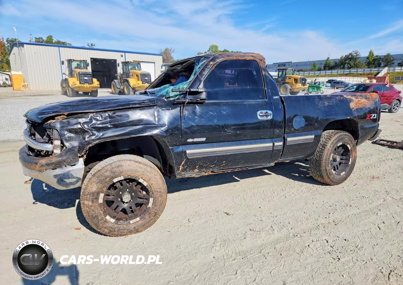 2002 Chevrolet Silverado K1500 VIN:1GCEK14T52Z224051 - 1