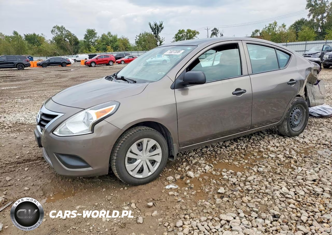 2015 Nissan Versa 1.6 S Plus VIN:3N1CN7AP3FL840422 - 1