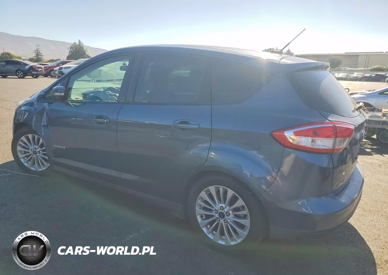 2018 Ford C-Max Se VIN:1FADP5AUXJL100592 - 2
