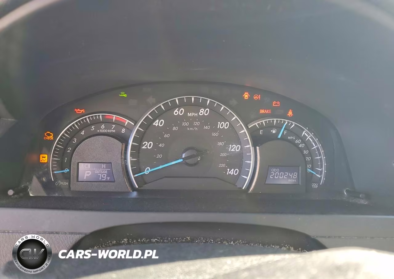 2012 Toyota Camry Xle V6 VIN:4T1BK1FK2CU523451 - 9