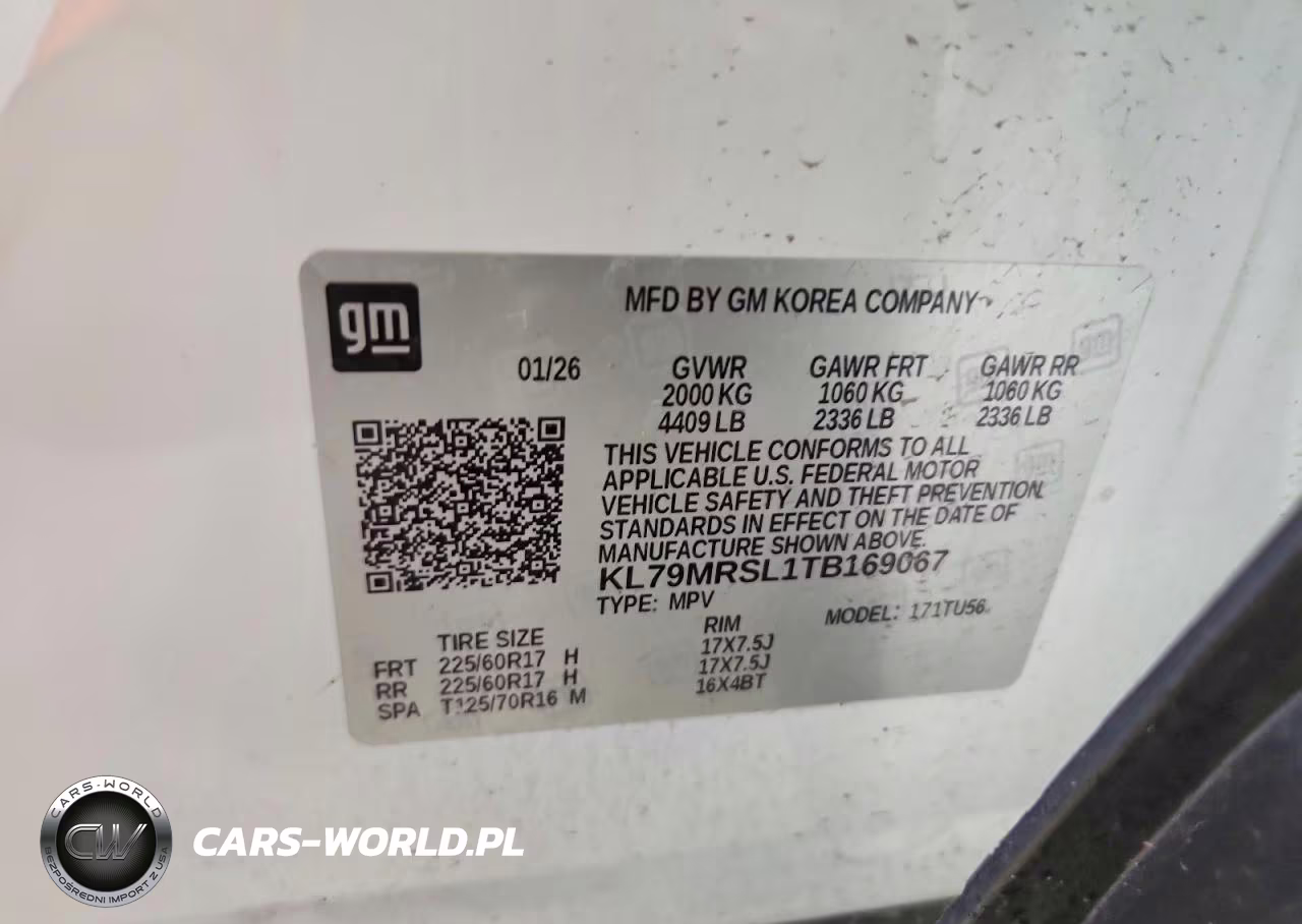 2026 Chevrolet Trailblazer Lt VIN:KL79MRSL1TB169067 - 14