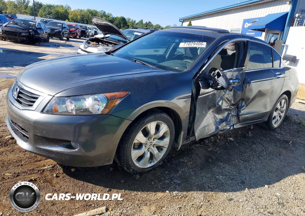 2010 Honda Accord Ex VIN:1HGCP3F71AA030927 - 1