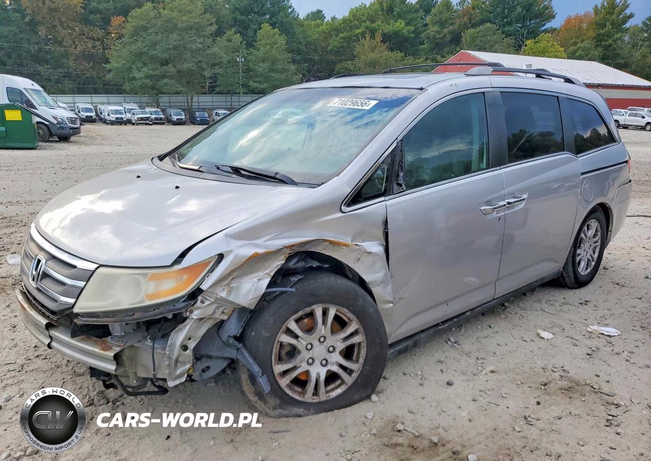 2011 Honda Odyssey Exl VIN:5FNRL5H65BB084227 - 1