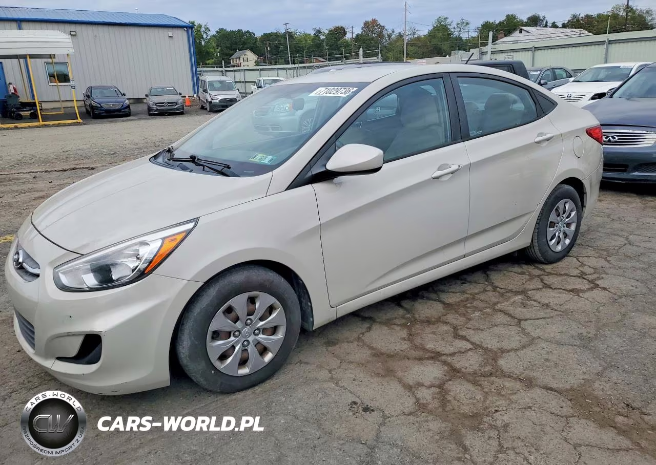 2017 Hyundai Accent Se VIN:KMHCT4AE6HU188836 - 1