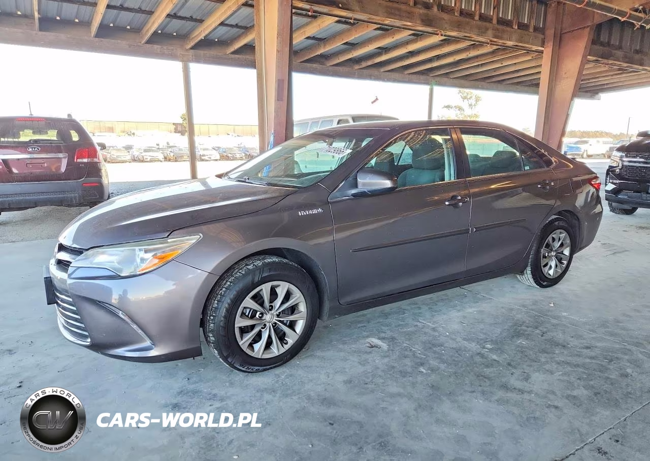 2016 Toyota Camry Hybrid Le VIN:4T1BD1FK9GU196238 - 1