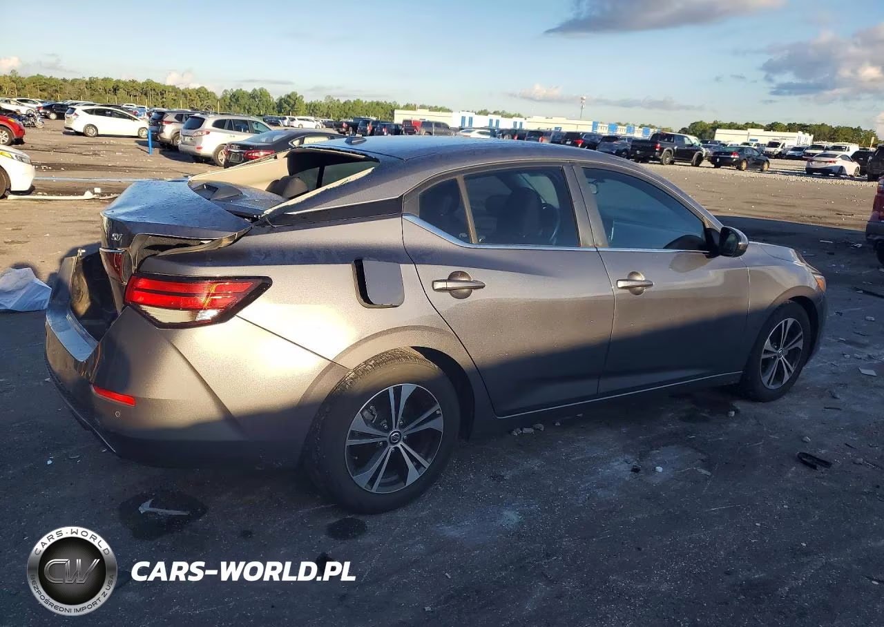 2021 Nissan Sentra Sv VIN:3N1AB8CV1MY255517 - 3