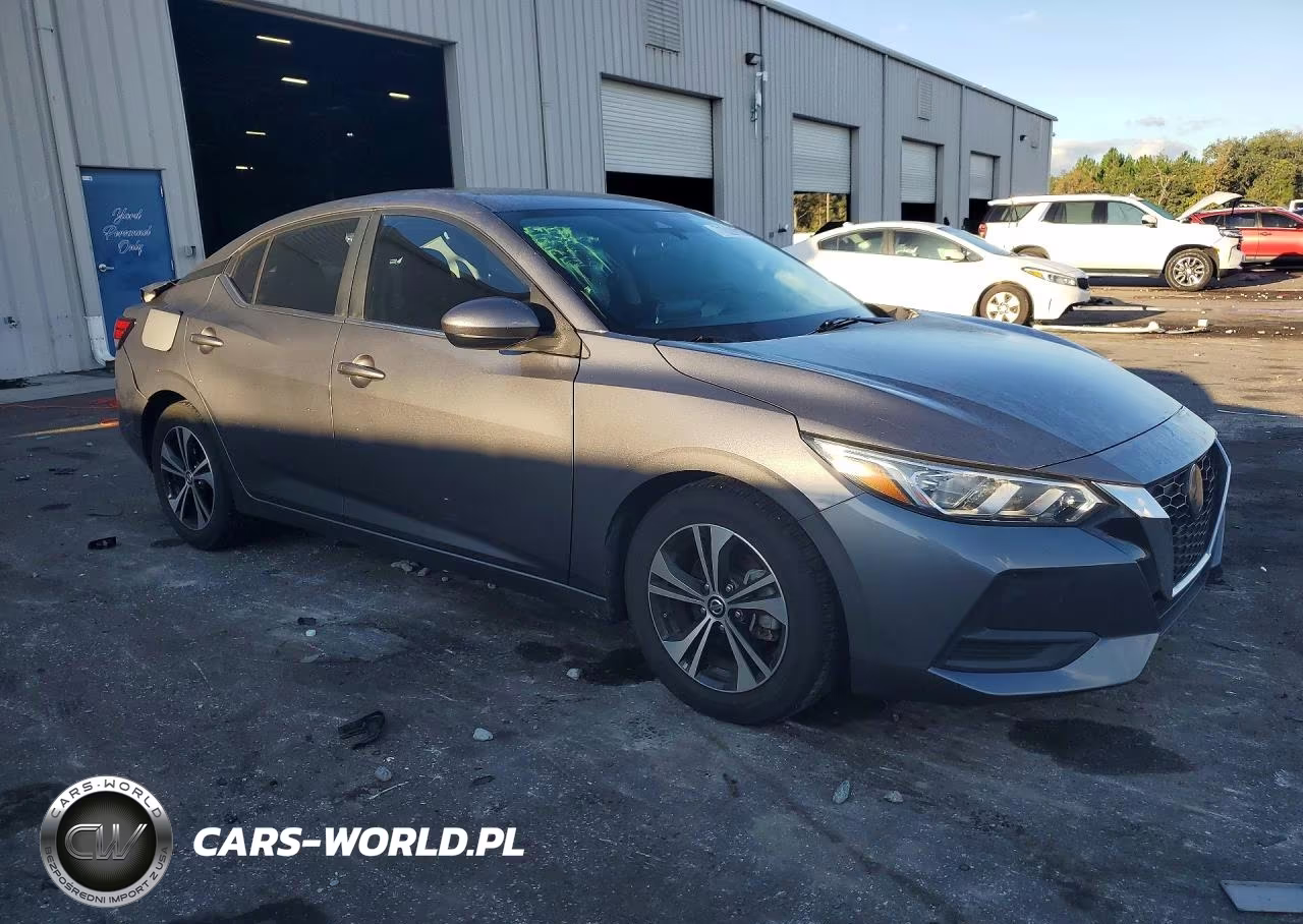 2021 Nissan Sentra Sv VIN:3N1AB8CV1MY255517 - 4