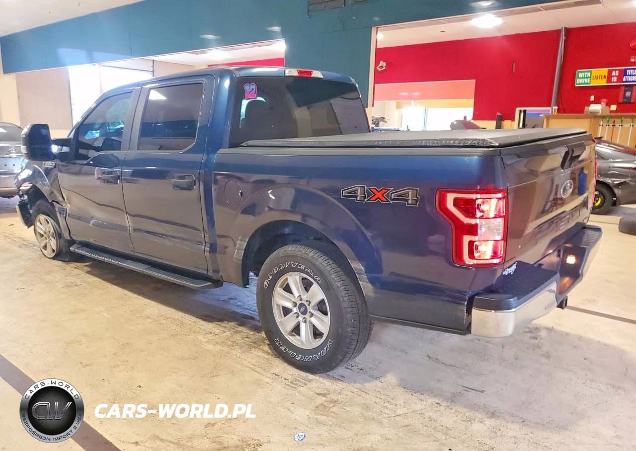 2018 Ford F150 Supercrew VIN:1FTEW1EP9JKC98697 - 2