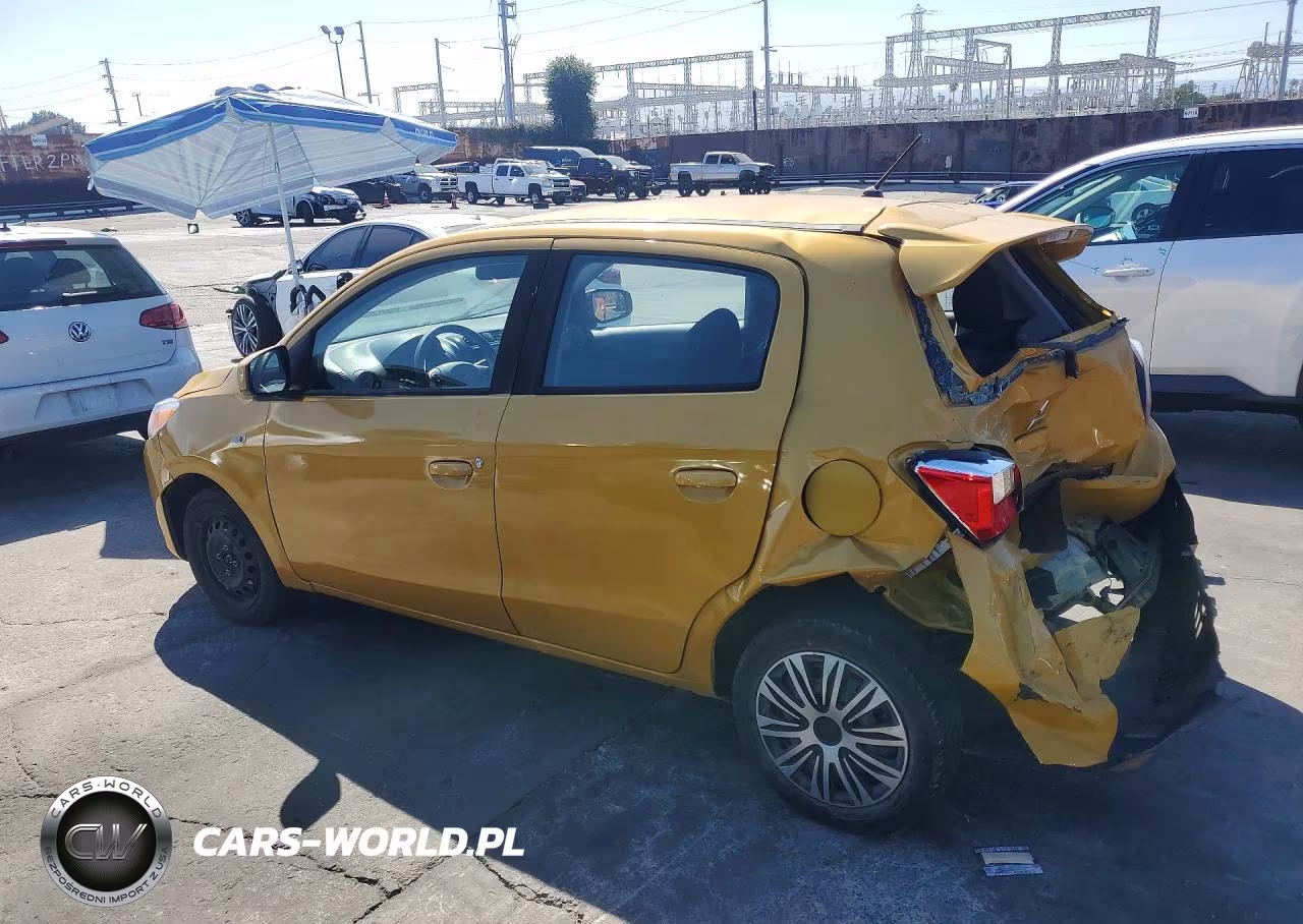 2023 Mitsubishi Mirage Es VIN:ML32AUHJ2PH000686 - 2