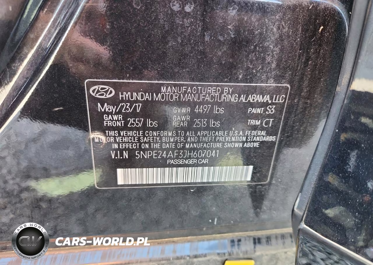 2018 Hyundai Sonata Se VIN:5NPE24AF3JH607041 - 13