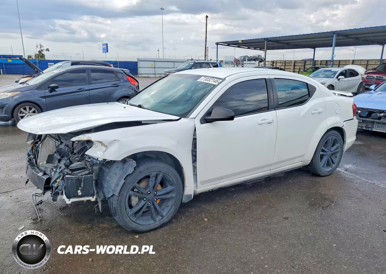 2012 Dodge Avenger Se VIN:1C3CDZAG1CN329657 - 1
