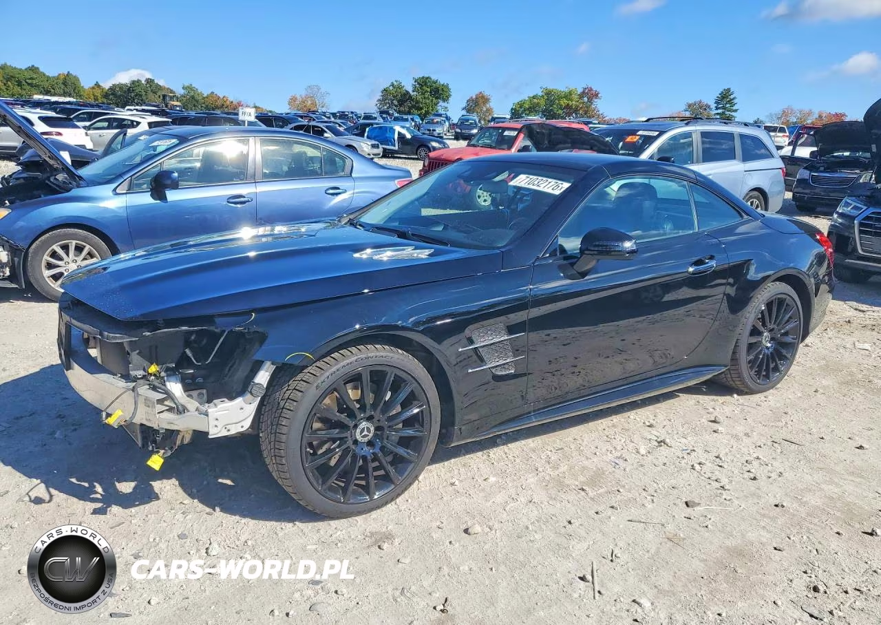 2018 Mercedes-Benz Sl 550 VIN:WDDJK7DA4JF052116 - 1