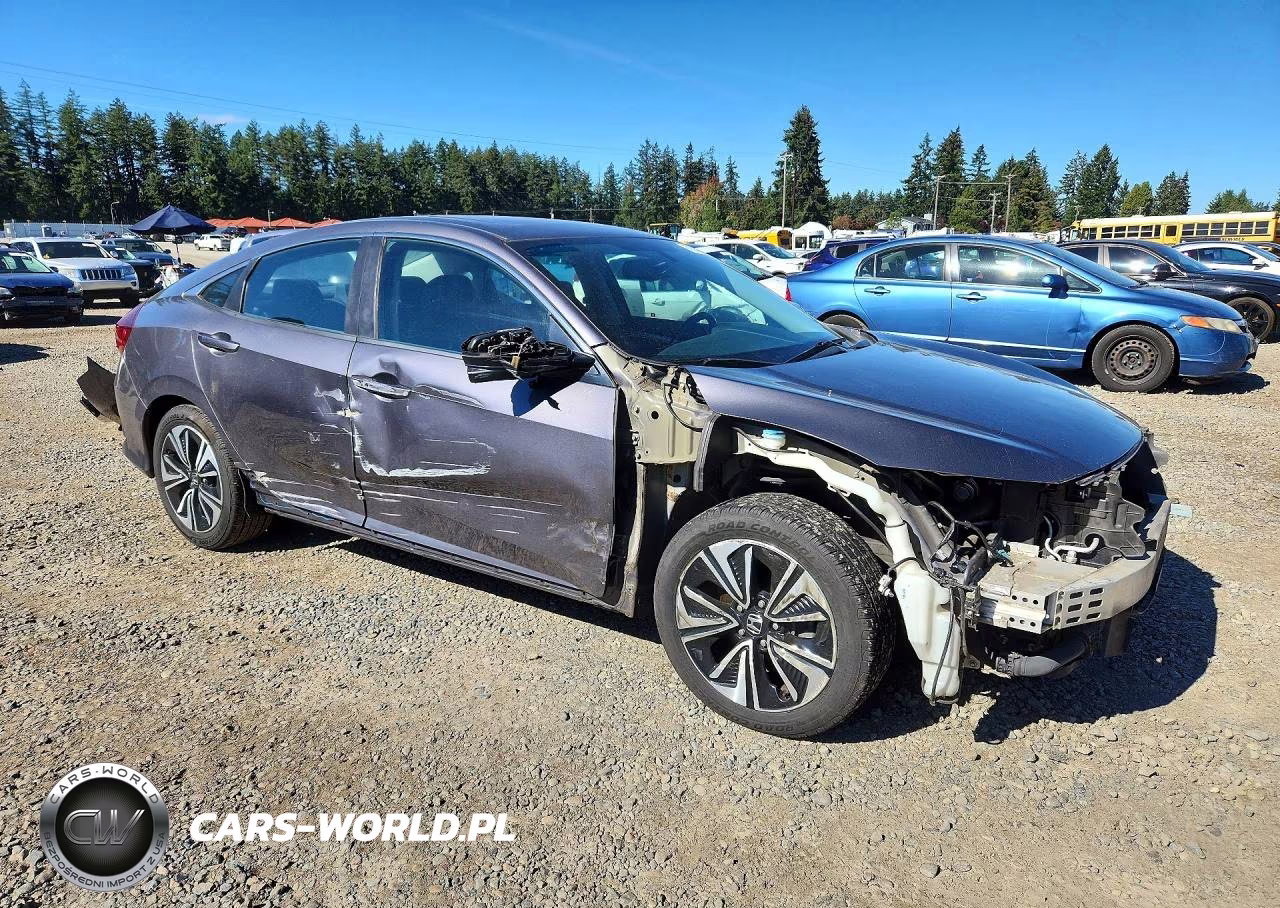 2017 Honda Civic Exl VIN:2HGFC1F7XHH644092 - 4