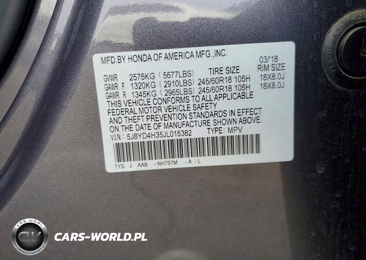 2018 Acura Mdx VIN:5J8YD4H35JL015382 - 12