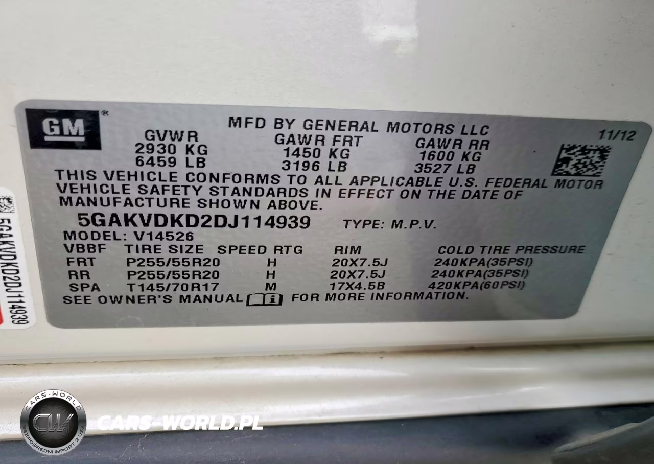 2013 Buick Enclave VIN:5GAKVDKD2DJ114939 - 14
