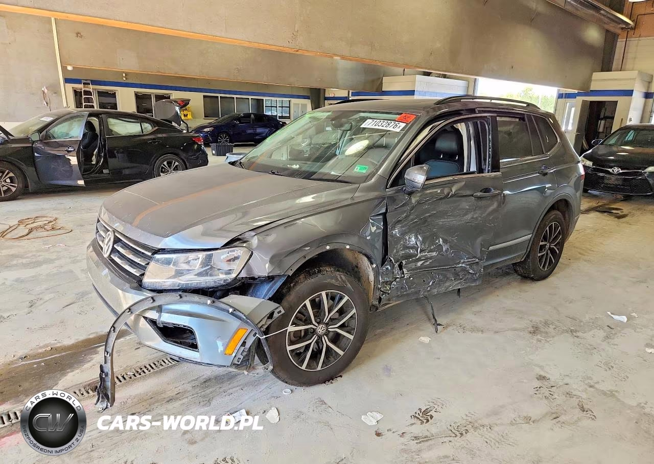 2021 Volkswagen Tiguan Se VIN:3VV2B7AX3MM054744 - 1