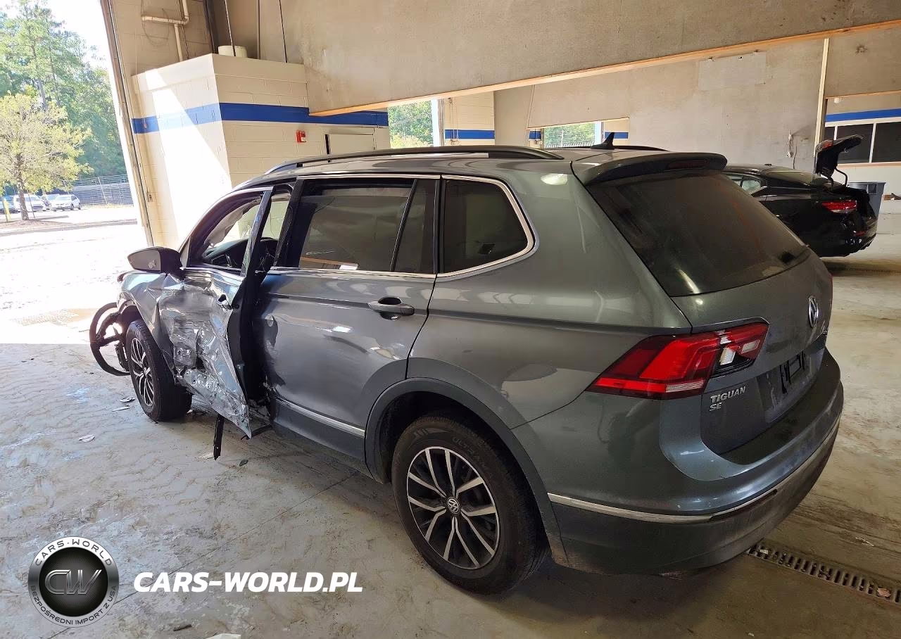 2021 Volkswagen Tiguan Se VIN:3VV2B7AX3MM054744 - 2