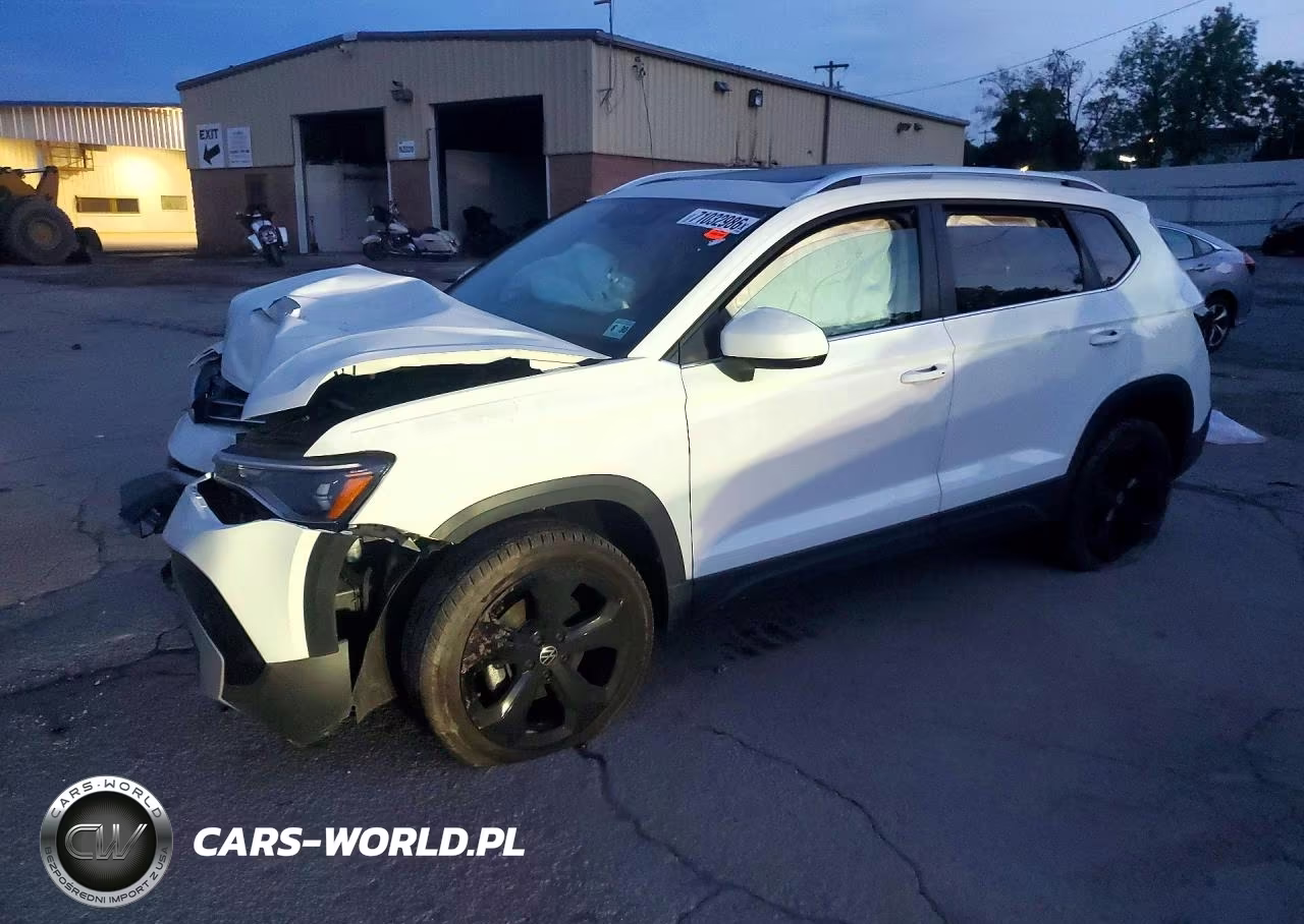 2025 Volkswagen Taos Sel VIN:3VV4C7B23SM010247 - 1