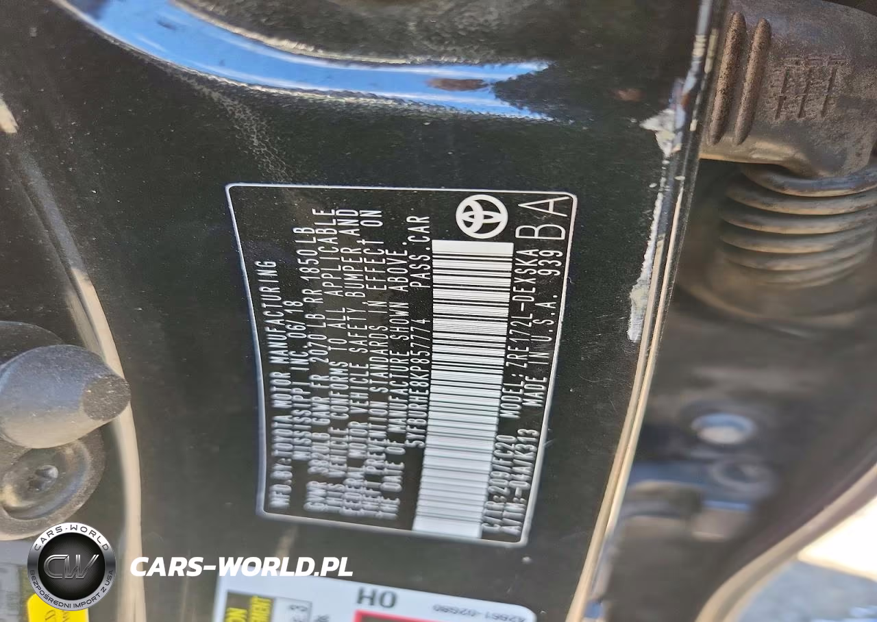 2019 Toyota Corolla Se VIN:5YFBURHE8KP857774 - 13