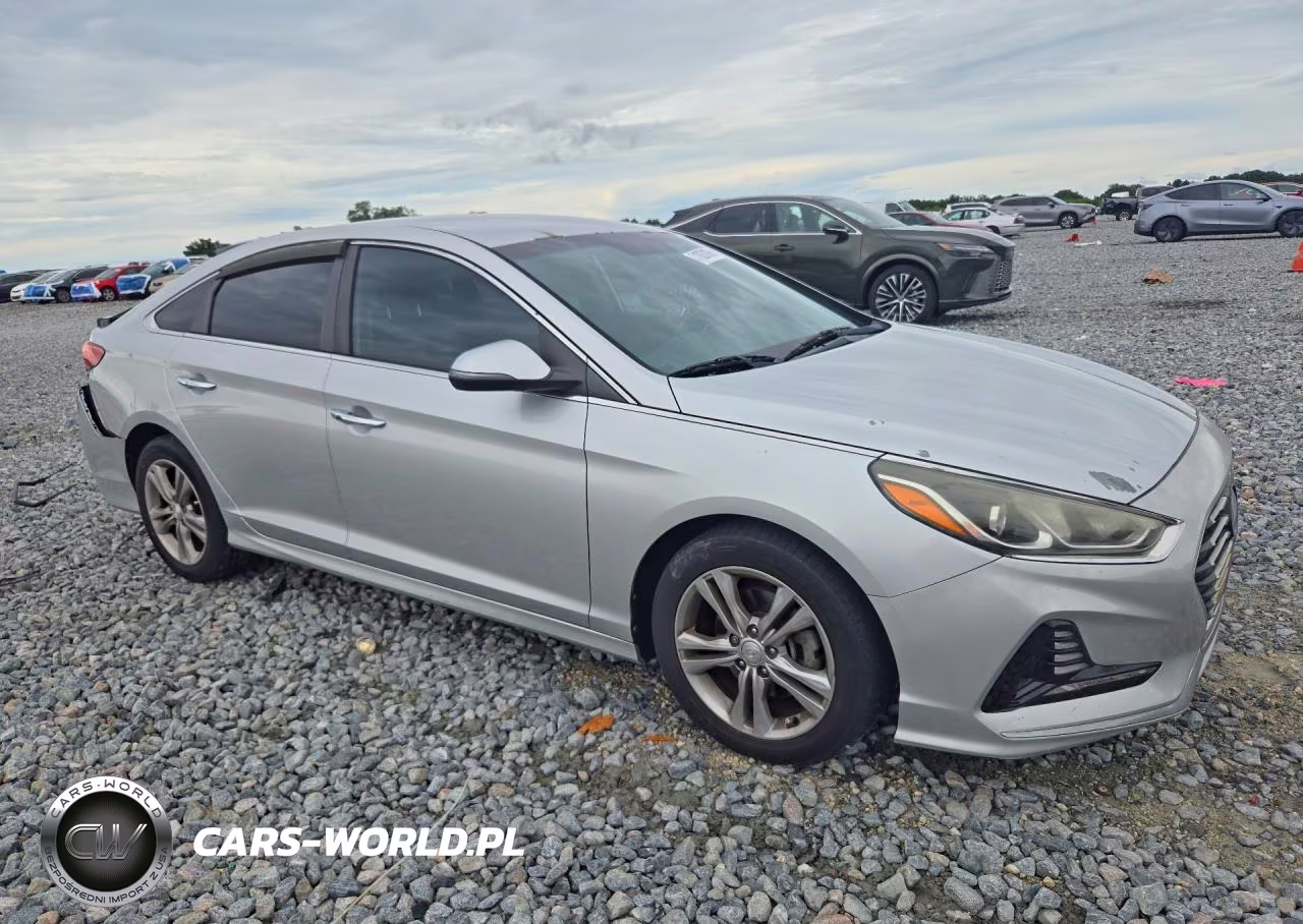 2018 Hyundai Sonata Sel VIN:5NPE34AF9JH665619 - 4