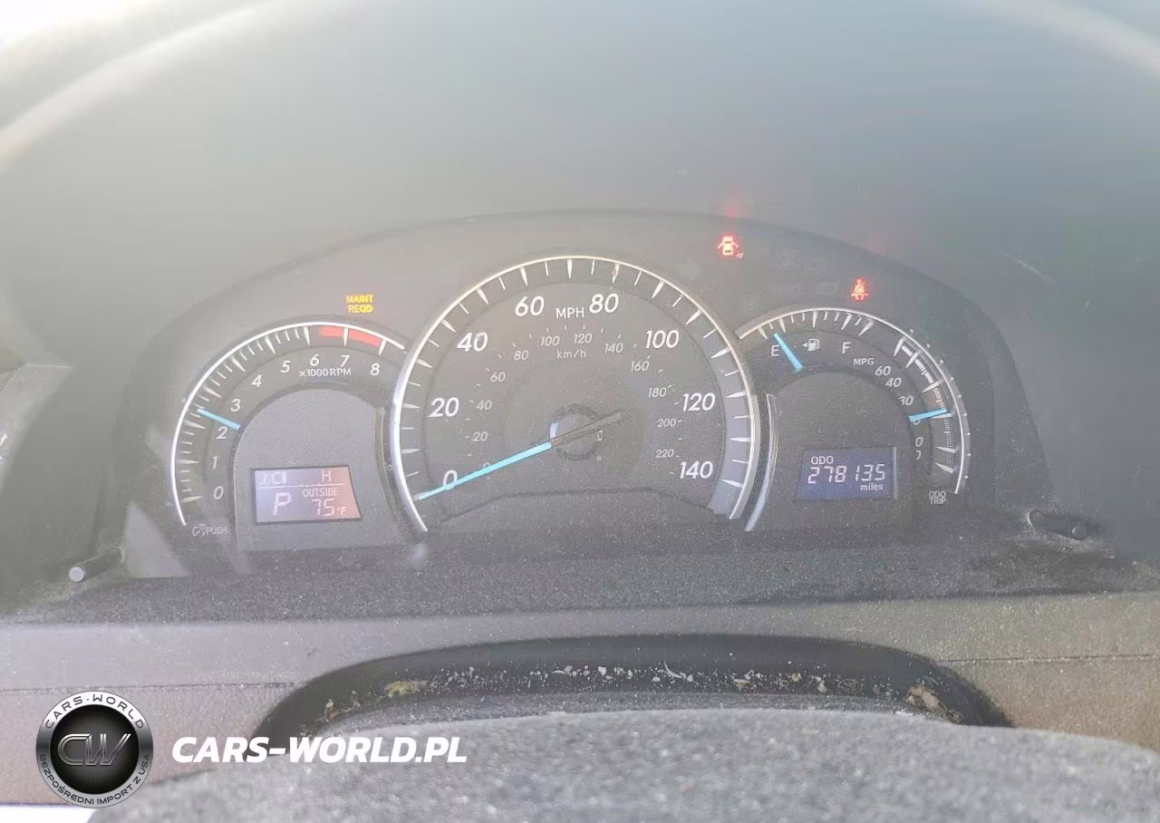 2012 Toyota Camry Xle V6 VIN:4T1BK1FK5CU509172 - 9