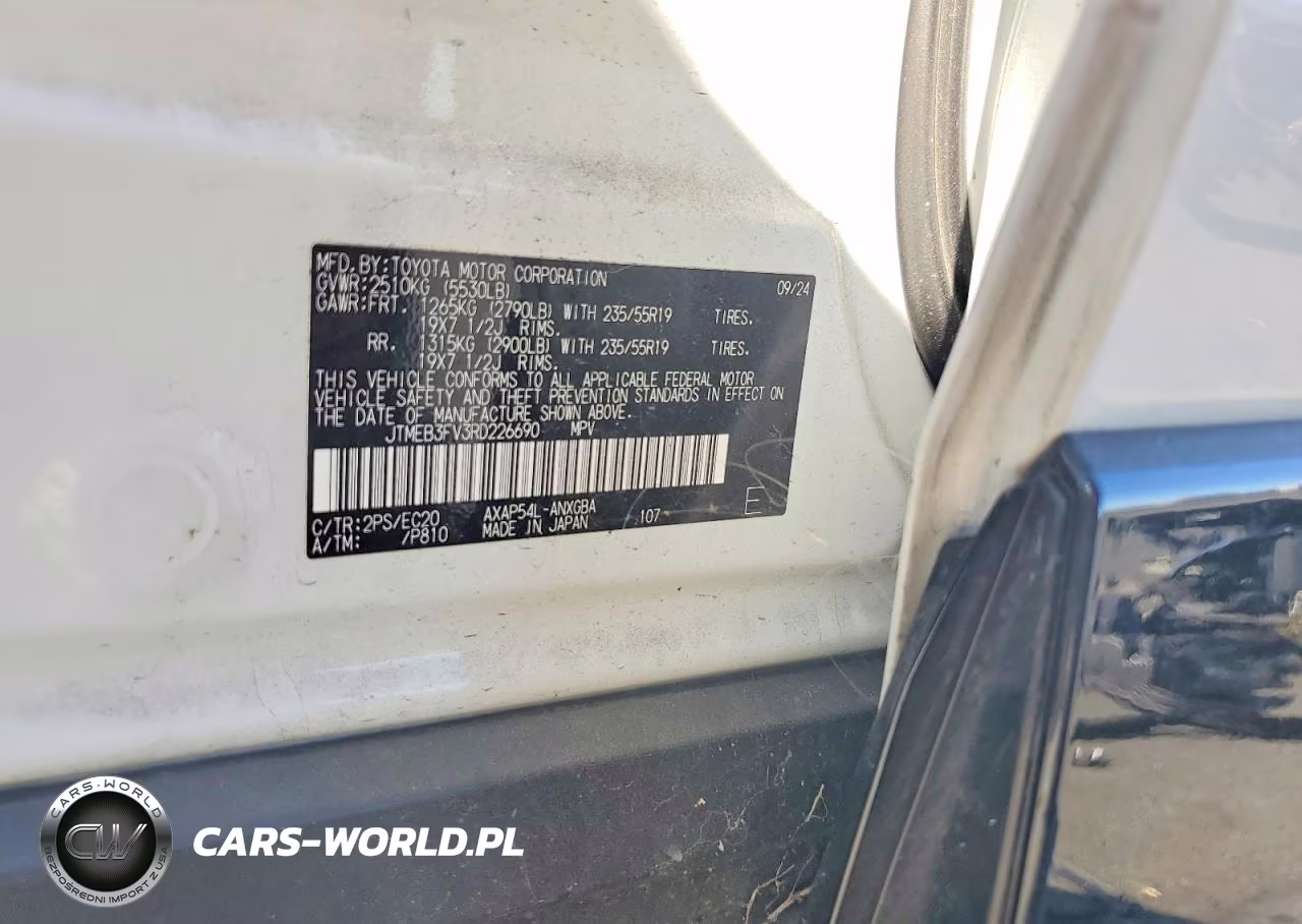 2024 Toyota Rav4 Prime Xse VIN:JTMEB3FV3RD226690 - 13