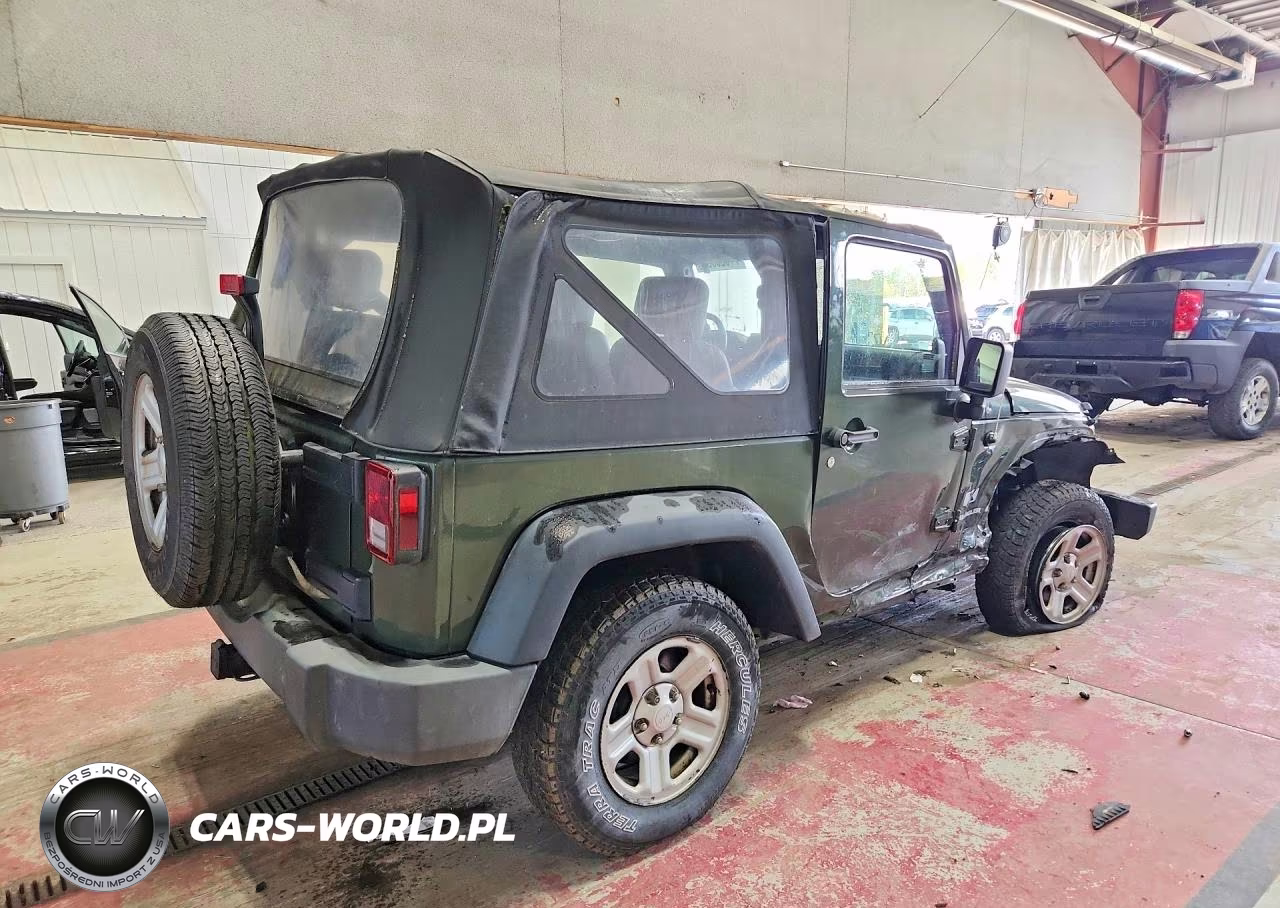 2009 Jeep Wrangler X VIN:1J4FA24199L730405 - 3